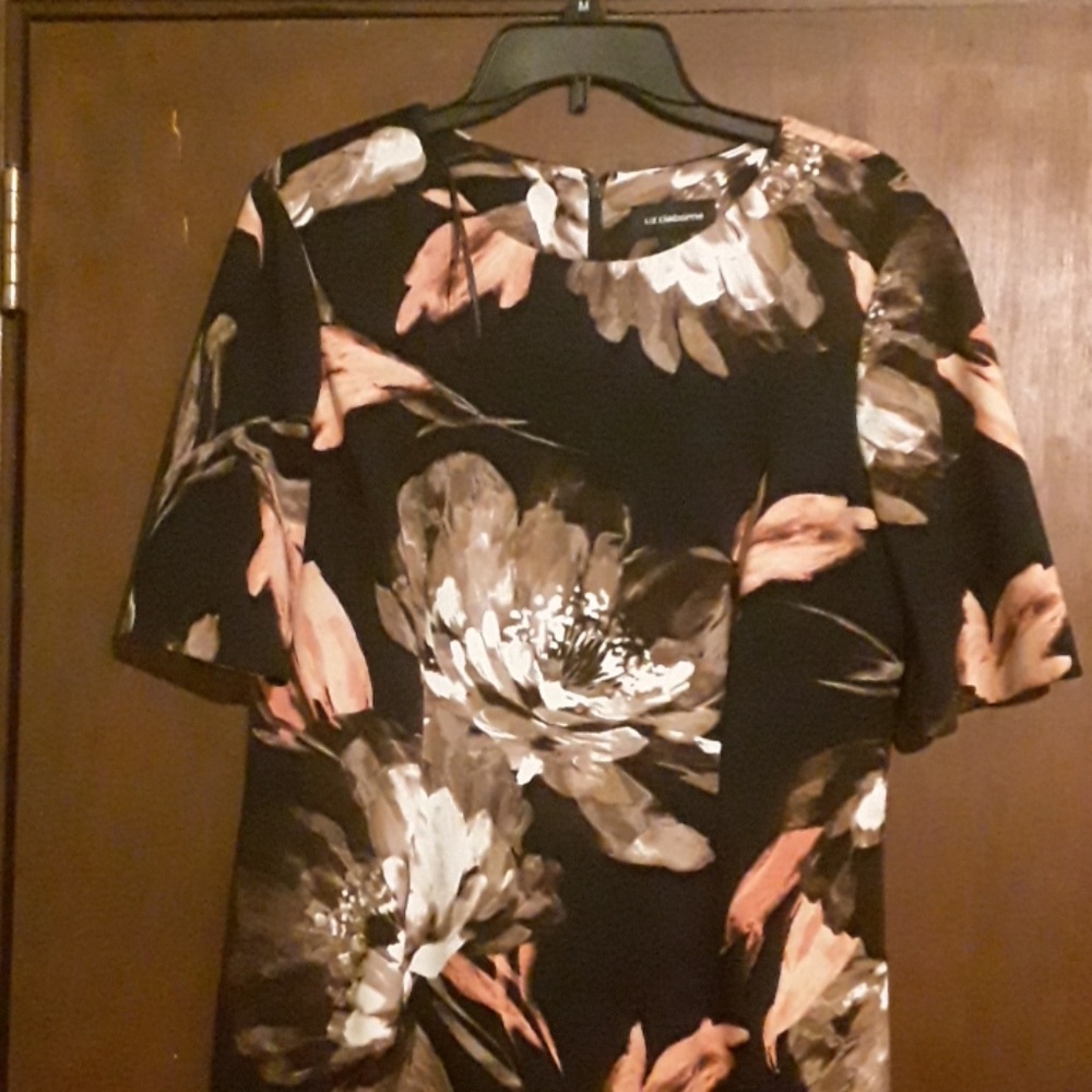Liz Claiborne fall floral dress